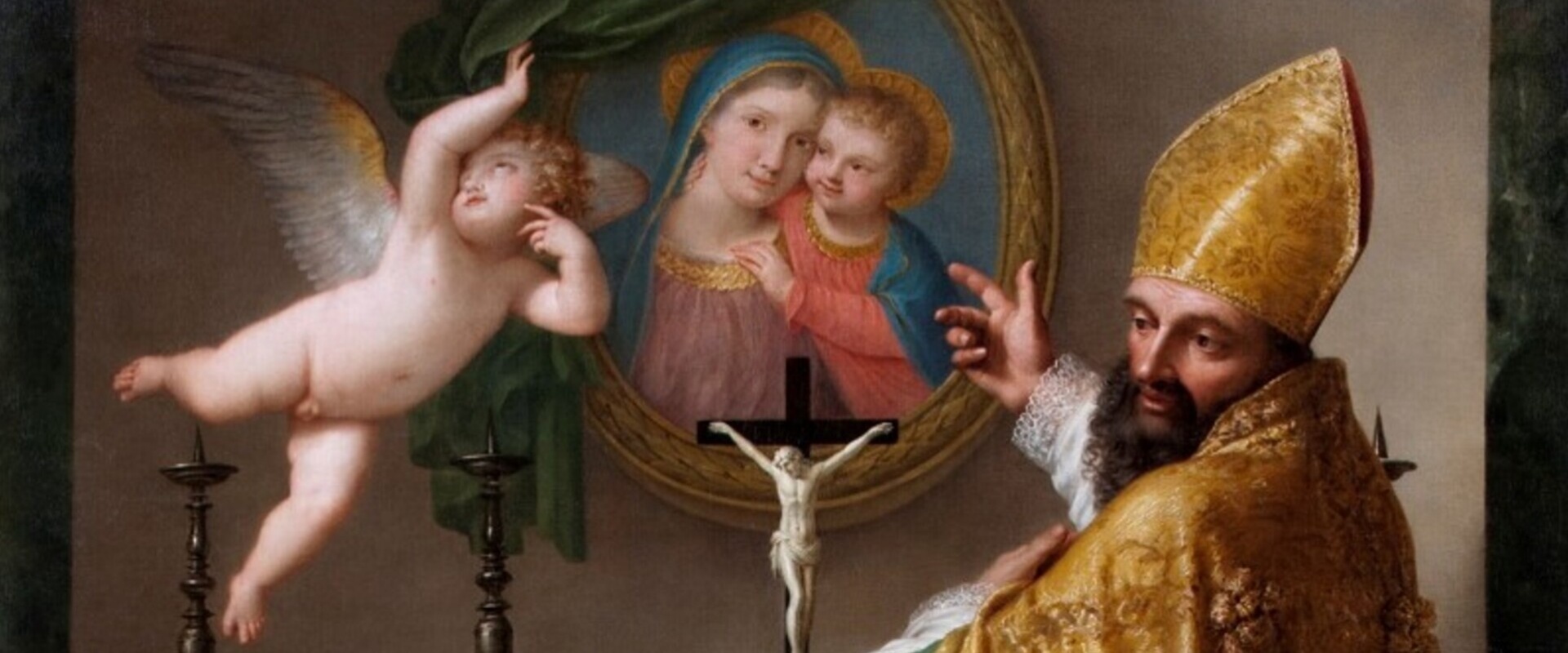 La Madonna del Buon Consiglio di Gaspare Landi