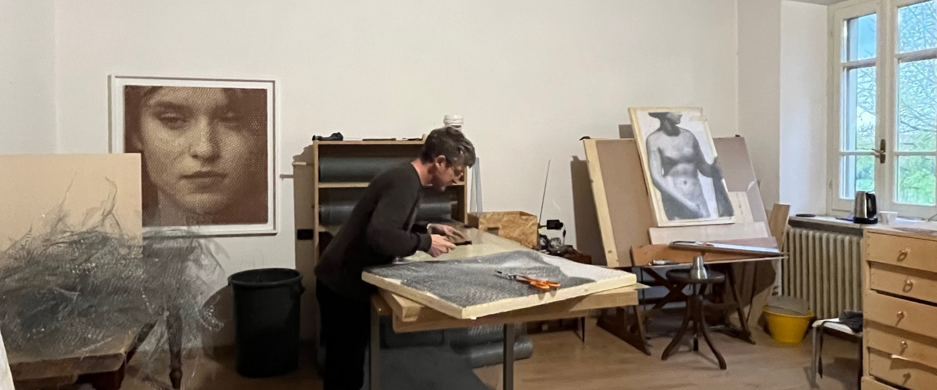 L'atelier di Giorgio Tentolini