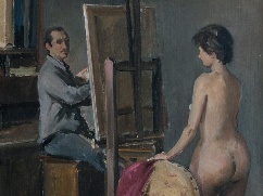 The painter and the model