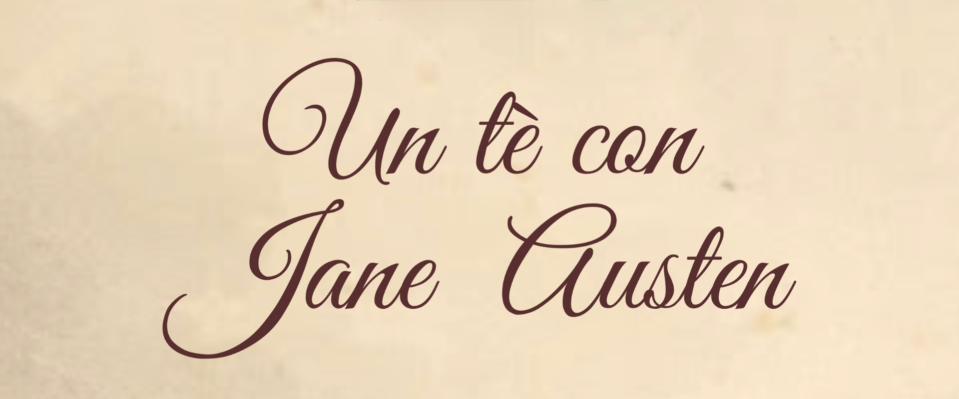 Un tè con Jane Austen
