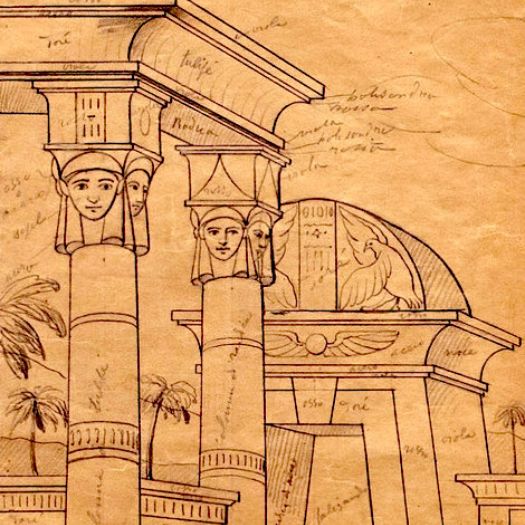 La Camera Egizia di Tommaso Aroldi a Guastalla